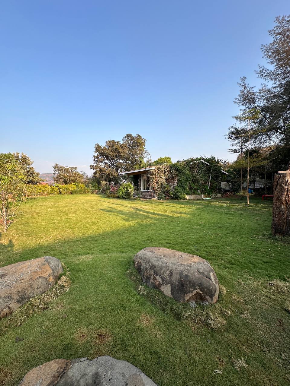 Golden hour Kamshet private cottage Moonstone
