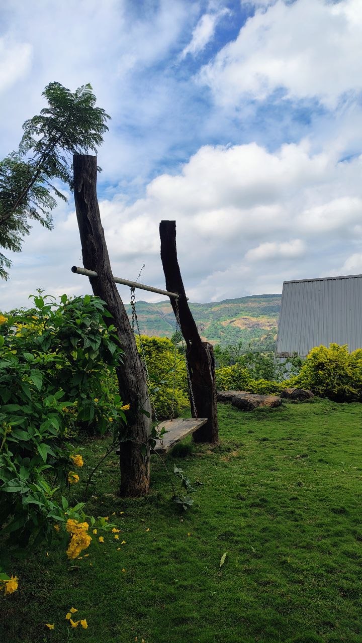 Sunset view Sahyadri private cottage Kamshet