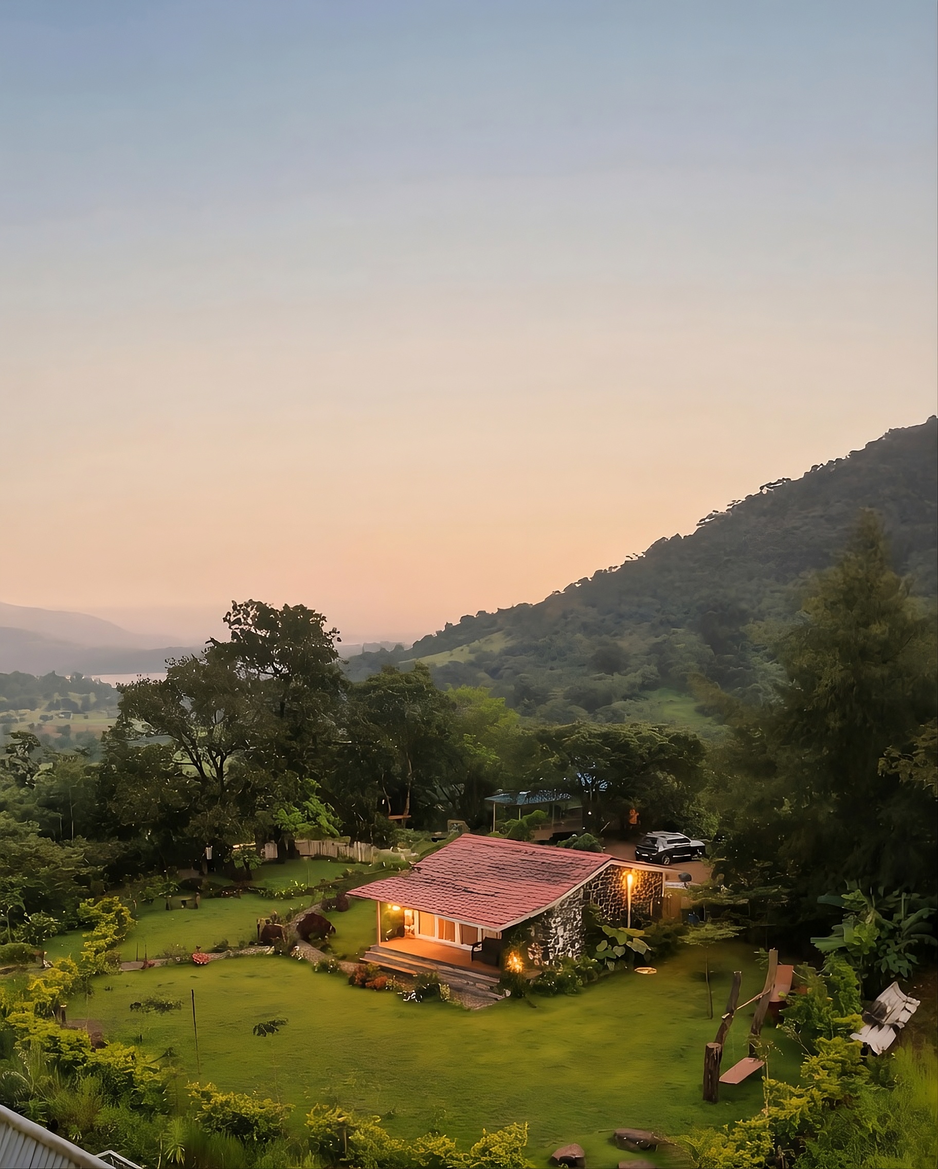 Dog friendly stay private grounds Kamshet
