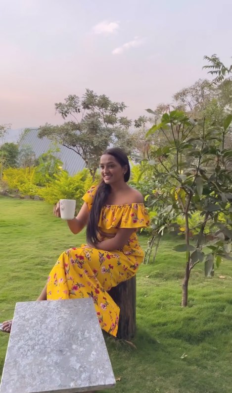 Evening ambience private cottage Kamshet